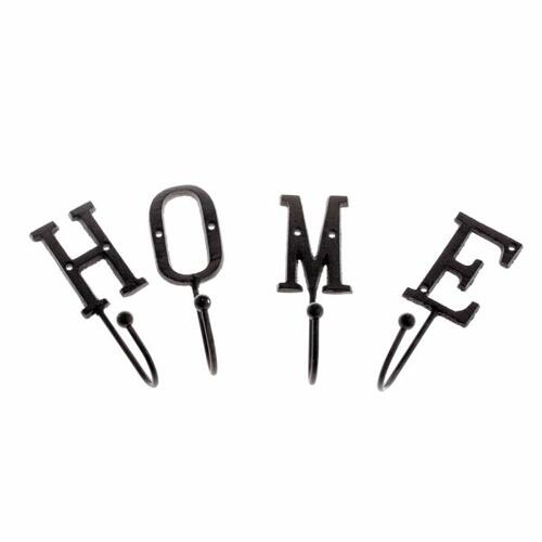 Liatinové háčiky - "HOME"