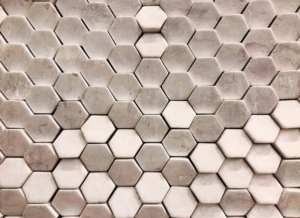 Luxusné fototapety DD118724, Hexagon béžový, 350 x 255 cm