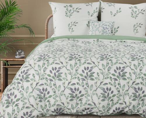 Obliečky na posteľ z mikrovlákna - Clarissa, prikrývka 160 x 200 cm + 2x vankúš 70 x 80 cm