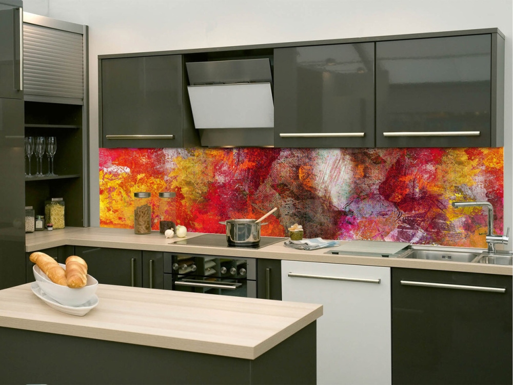 Fototapeta do kuchyne KI-260-160 Abstraktná stena 60 x 260 cm