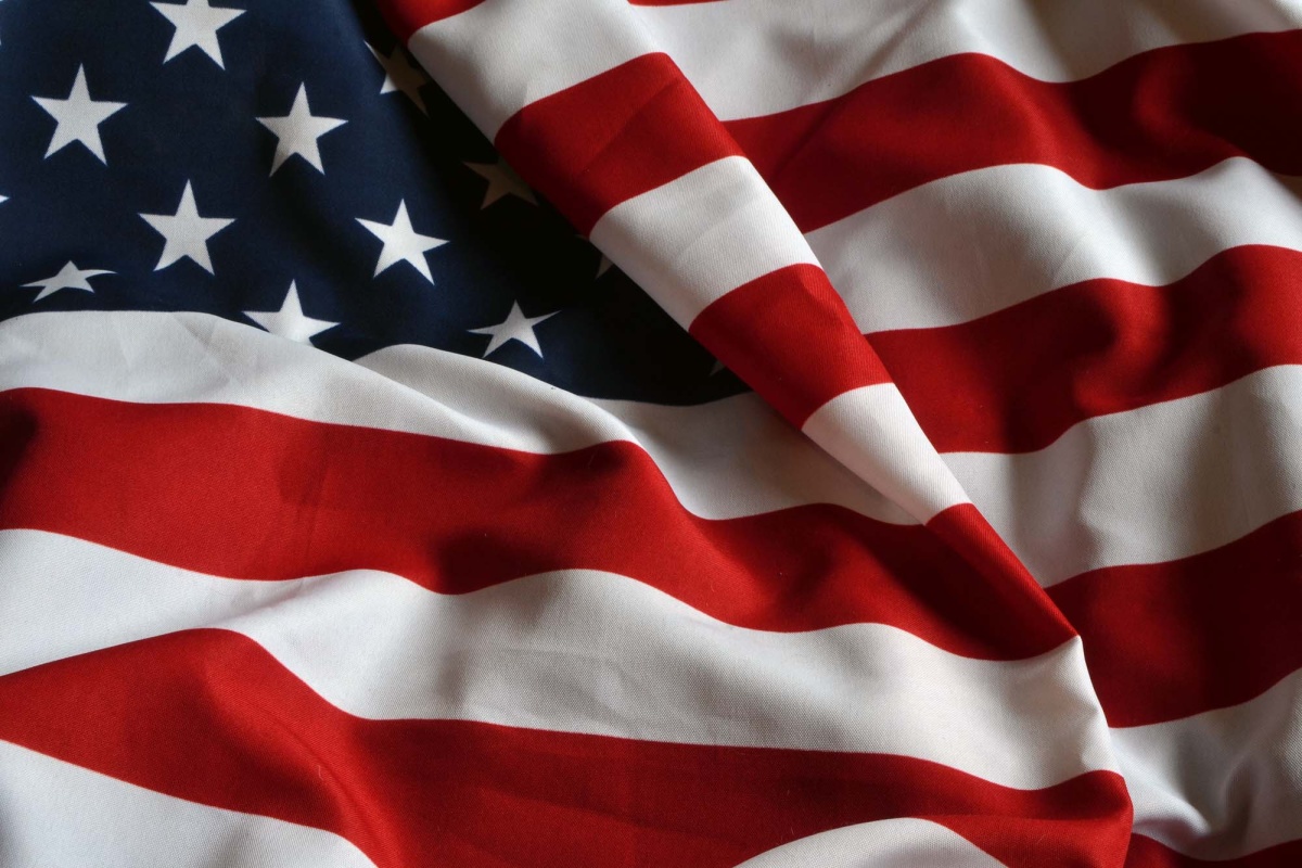 Fototapeta MS-5-1494 Americká vlajka 375 x 250 cm
