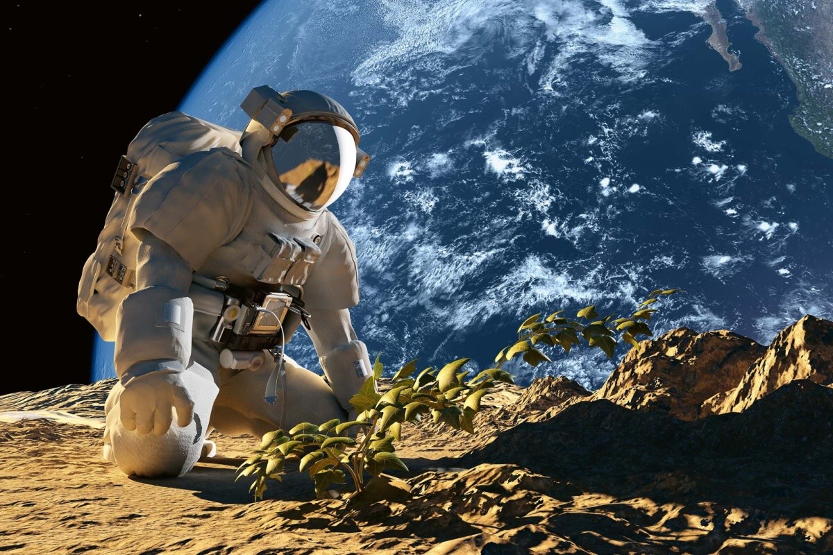 Fototapeta MS-5-2239 Astronaut 375 x 250 cm
