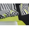 Záclona na metre -  biela, čierna, zelená 1,40 x 3 m, výpredaj