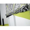 Záclona na metre -  biela, čierna, zelená 1,40 x 3 m, výpredaj