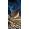 Fototapety na dvere - Planéta Saturn 95 x 210 cm