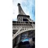Fototapeta na dvere DL-049 Eiffelova veža 95 x 210 cm