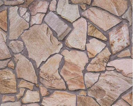 Detailná a rustikálna 3D tapeta s vzhľadom prírodného kameňa - hnedo-béžovo-sivá, rolka: 10,05 m x 0,53 m (5,33 m²), TA-309927316