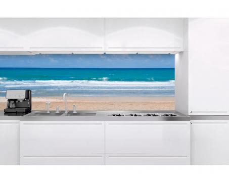 Fototapeta do kuchyne KI-180-090 Romantická pláž 60 x 180 cm