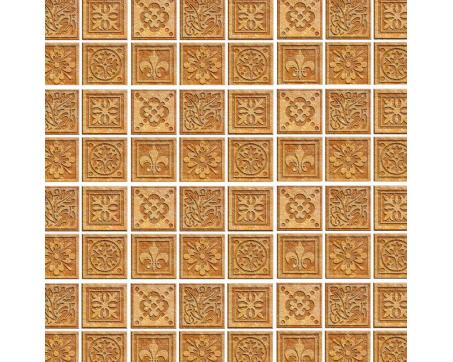 Fototapeta L-575 Béžový obklad - Mozaika 220 x 220 cm