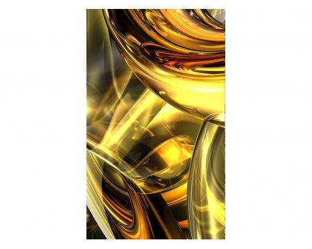 Fototapeta MS-2-0291 Zlatý abstrakt 150 x 250 cm
