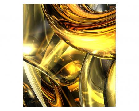 Fototapeta MS-3-0291 Zlatý abstrakt 225 x 250 cm