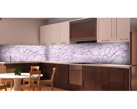 Fototapeta do kuchyne SKKI-5072 Abstrakt fialový, dĺžka 180 - 660 cm