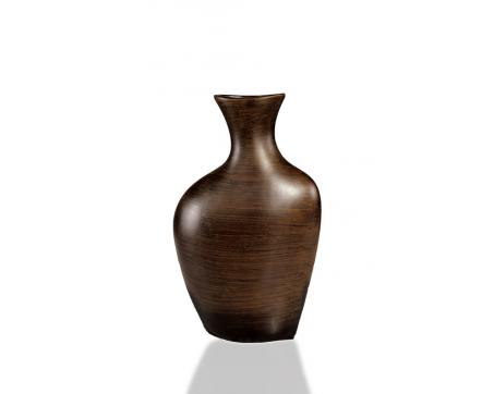 Dekorácie - Váza Etno 11, 30 cm - hnedá