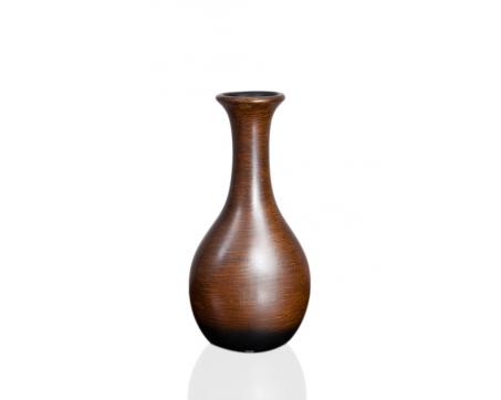 Dekorácie - Váza Etno 19B, 33 cm - hnedá