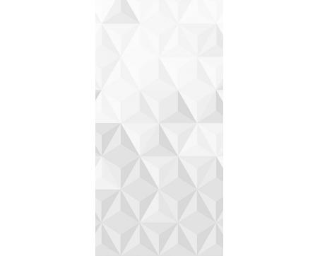 Fototapeta S-5504-SK Trojuholníky biele 110 x 220 cm