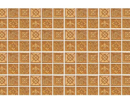 Fototapeta 2XL-561 Béžový obklad - Mozaika 400 x 267 cm