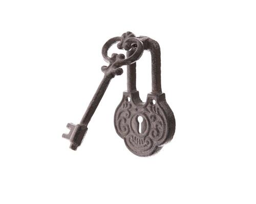 Liatinové klopadlo na dvere, Kľúč