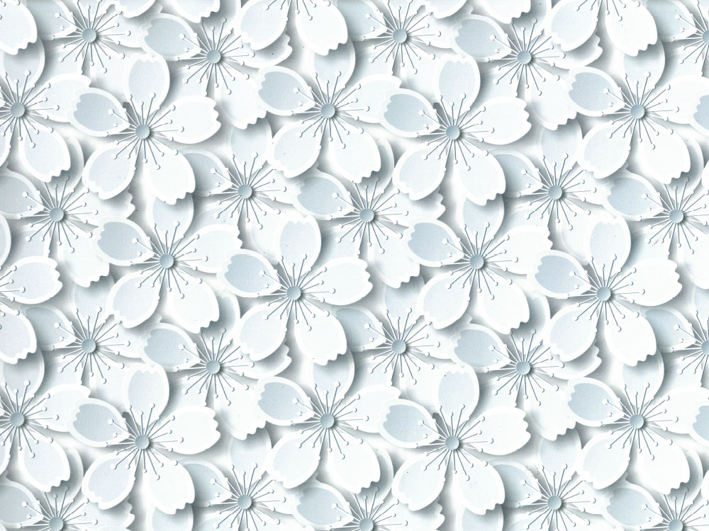 Samolepiaca fólia dekoratívna 14130 3D šedé kvety - šírka 45 cm