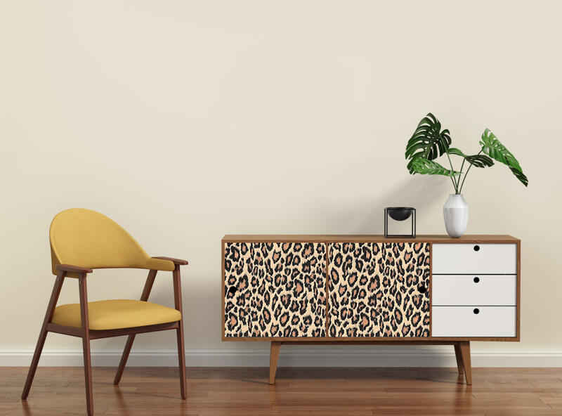 samolepiaca dekoratívna fólia leopard