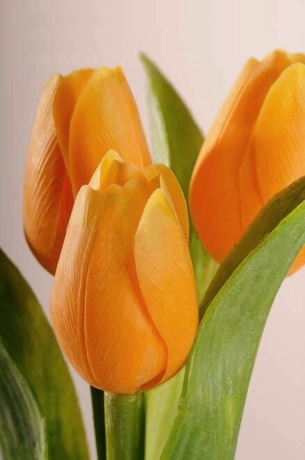 umelý kvet - Tulipán žltý svetlý 40 cm