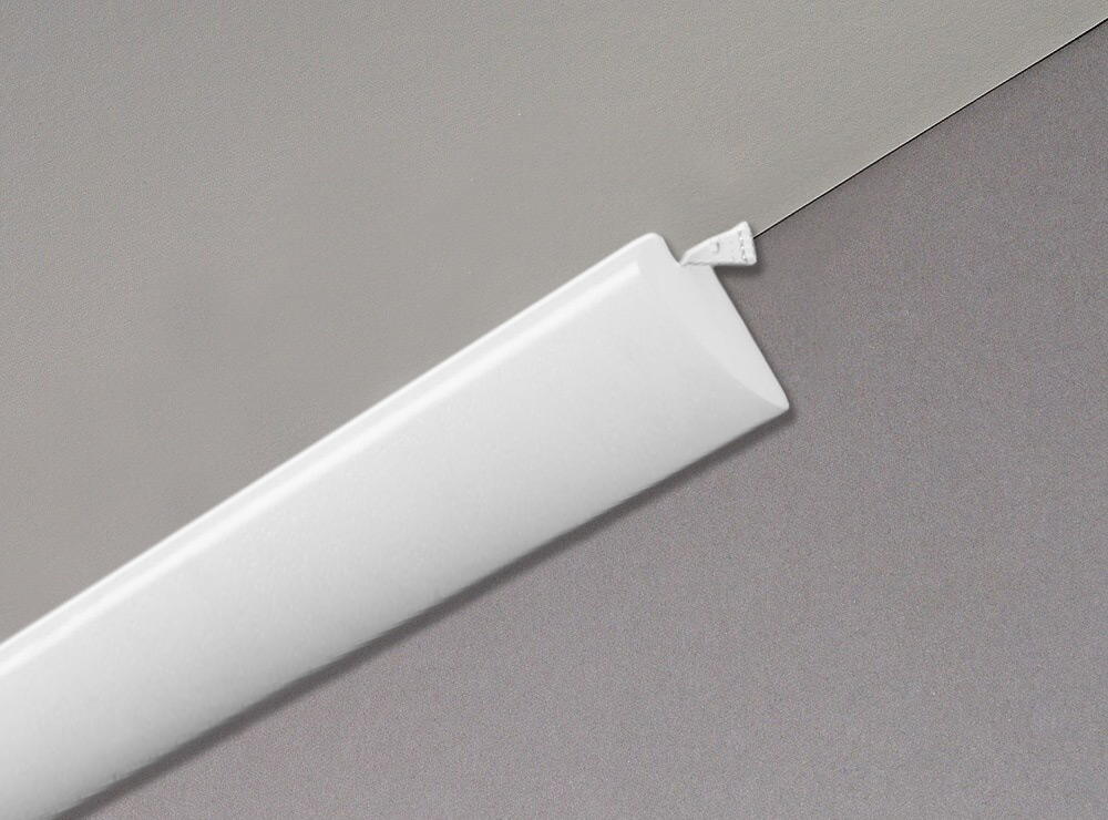Lišta pre LED osvetlenie G35 - 42 x 45 mm, biela, pretierateľná