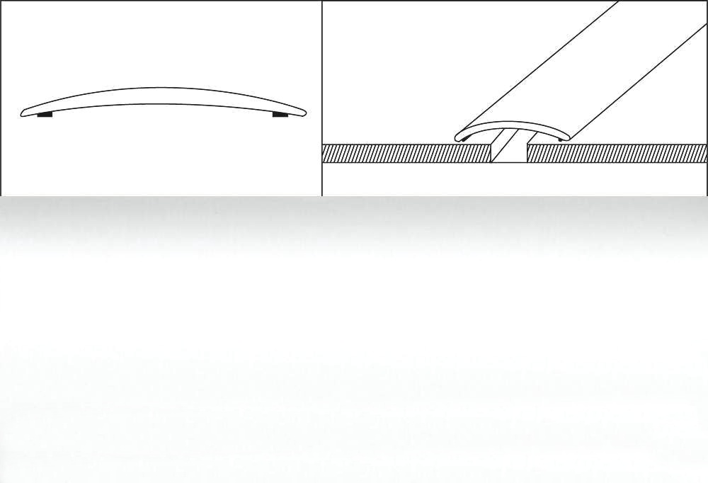 Prechodové lišty šírka 3,2 cm x 90 cm- biely matný (3)