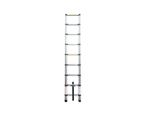 Teleskopický oporný rebrík Plus - 9 schodíkov, max. dĺžka 2,61 m
