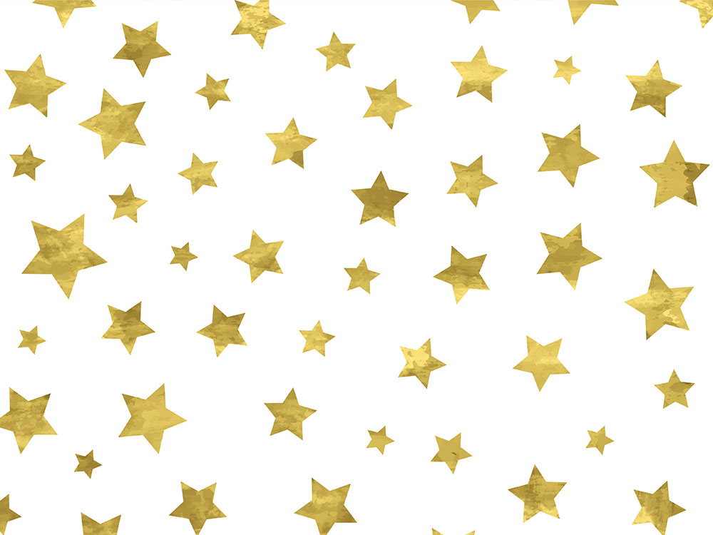 Digitálne detské tapety WP-152-01 Hviezdičky hnedé