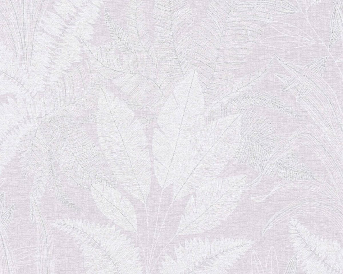 Vliesová tapeta - Tropické fialové listy