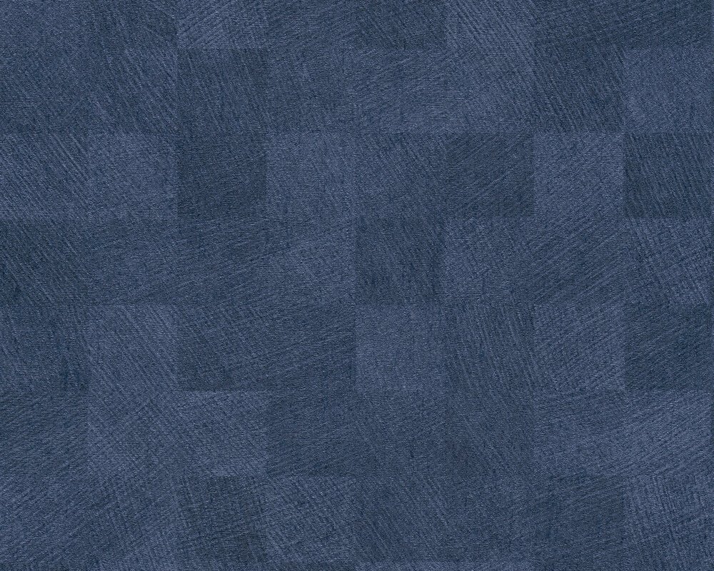 Geometrická tapeta v modrej farbe