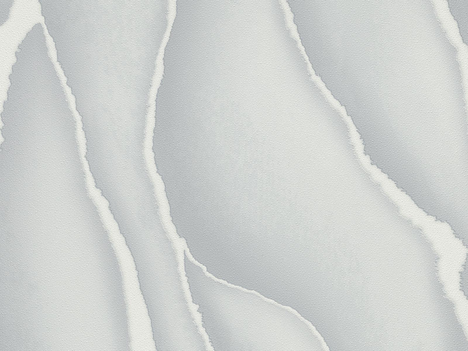 3D vliesová tapeta lesklá biela ryha na šedom matnom pozadí, ER-601807