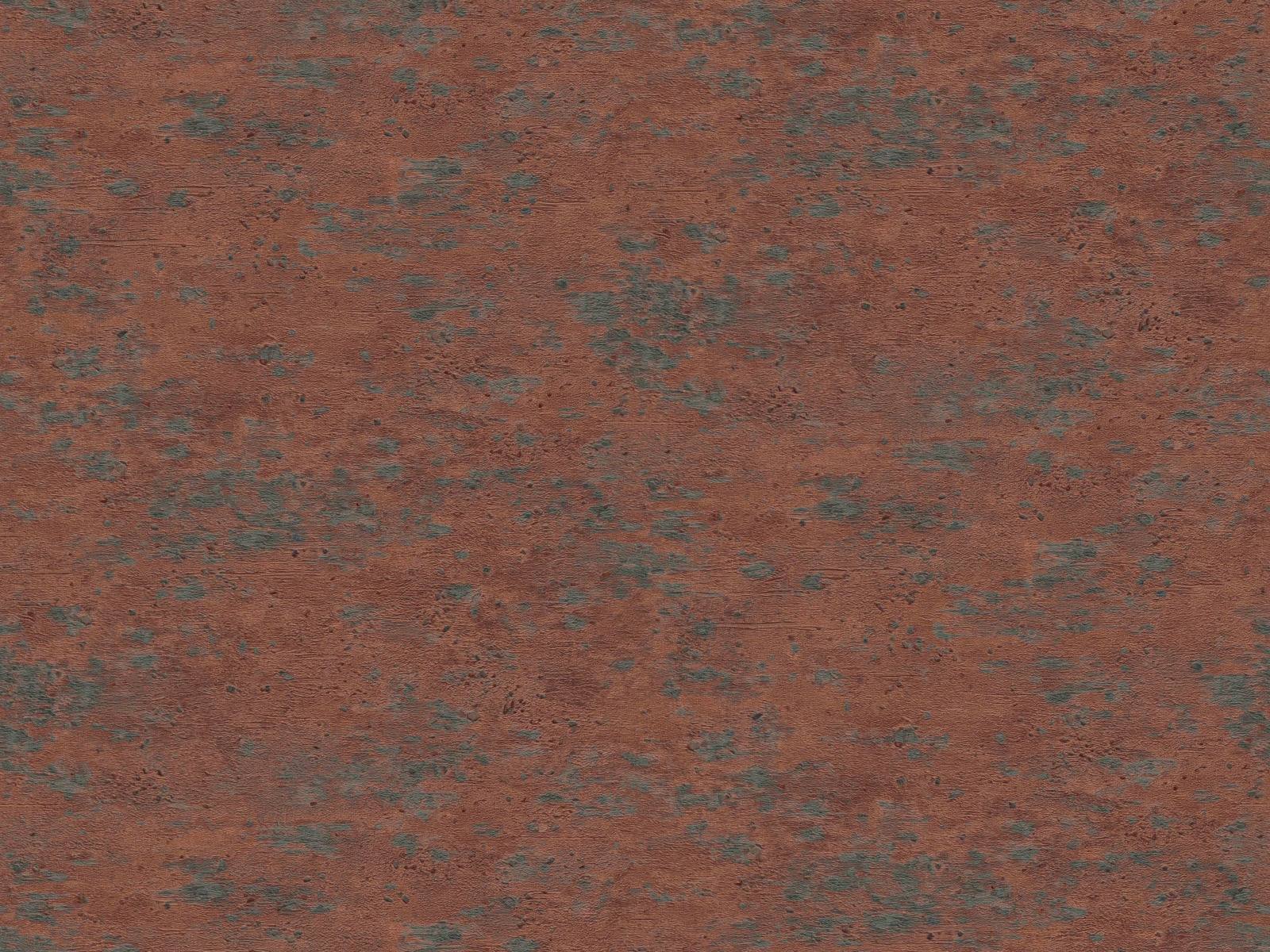 Vliesová tapeta imitujúca vulkanické horniny v medenej farbe, ER-601688