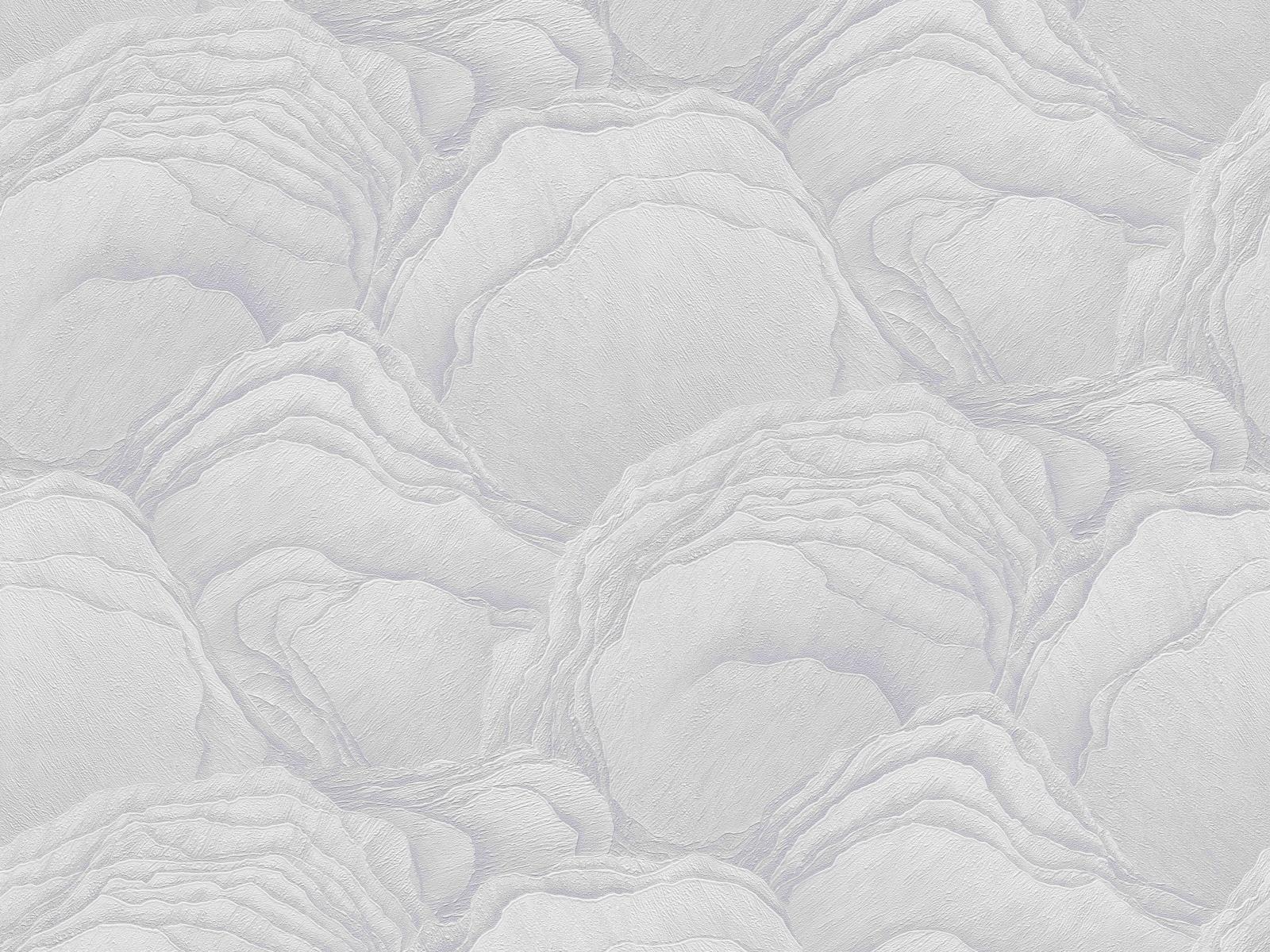 3D tapeta s bridlicovým kameňom v bielo-šedej farbe, ER-601699