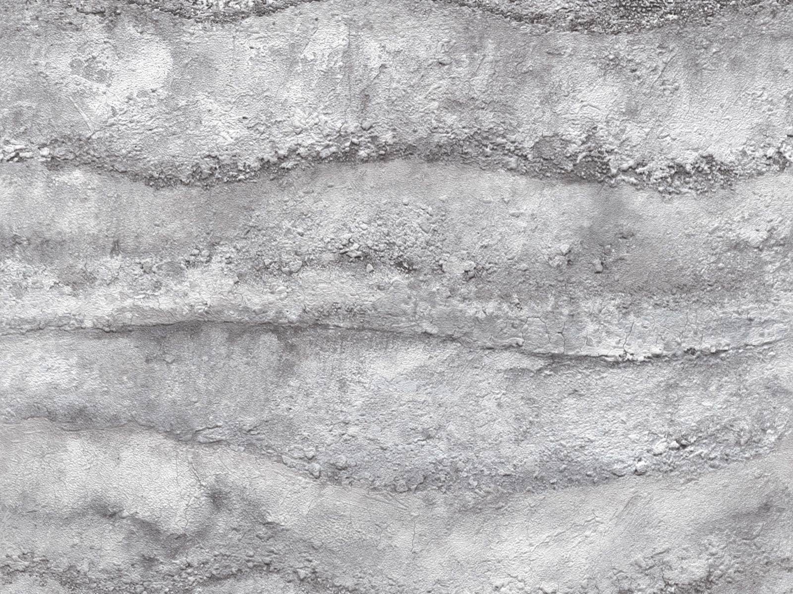 Vliesová tapeta so vzorom tmavo-šedého betónu s výraznými prechodmi, ER-601706