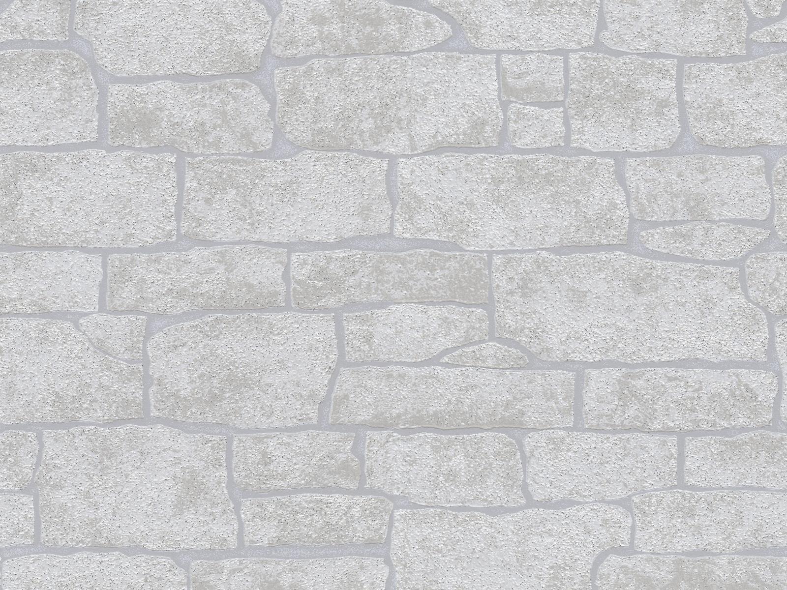 Vliesová tapeta s imitáciou kameňa v drsnej štruktúre s trblietkami v šedej farbe, ER-601206