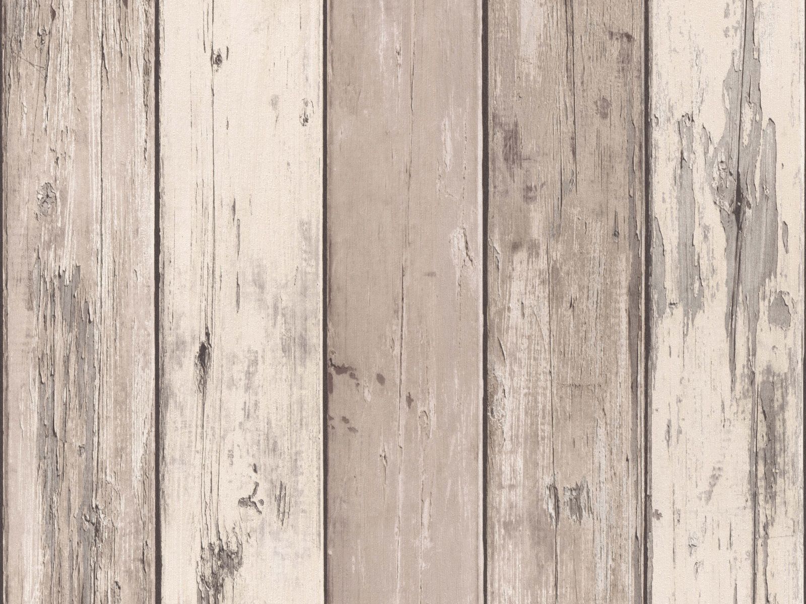 Vliesová tapeta s dizajnom drevených starých dosiek s efektom morskej patiny v svetlohnedej farbe, ER-601419