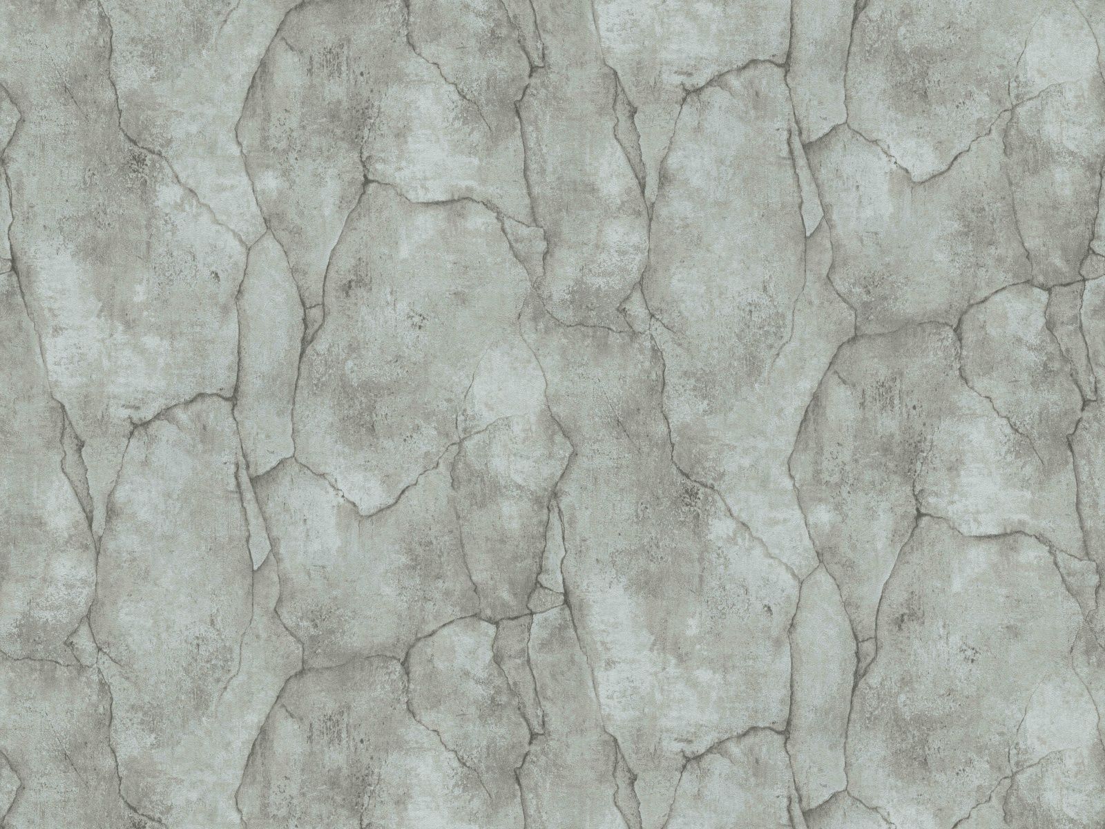 Vliesová tapeta s trendy imitáciou skalnej steny s prasklinami v šedej farbe, ER-601555