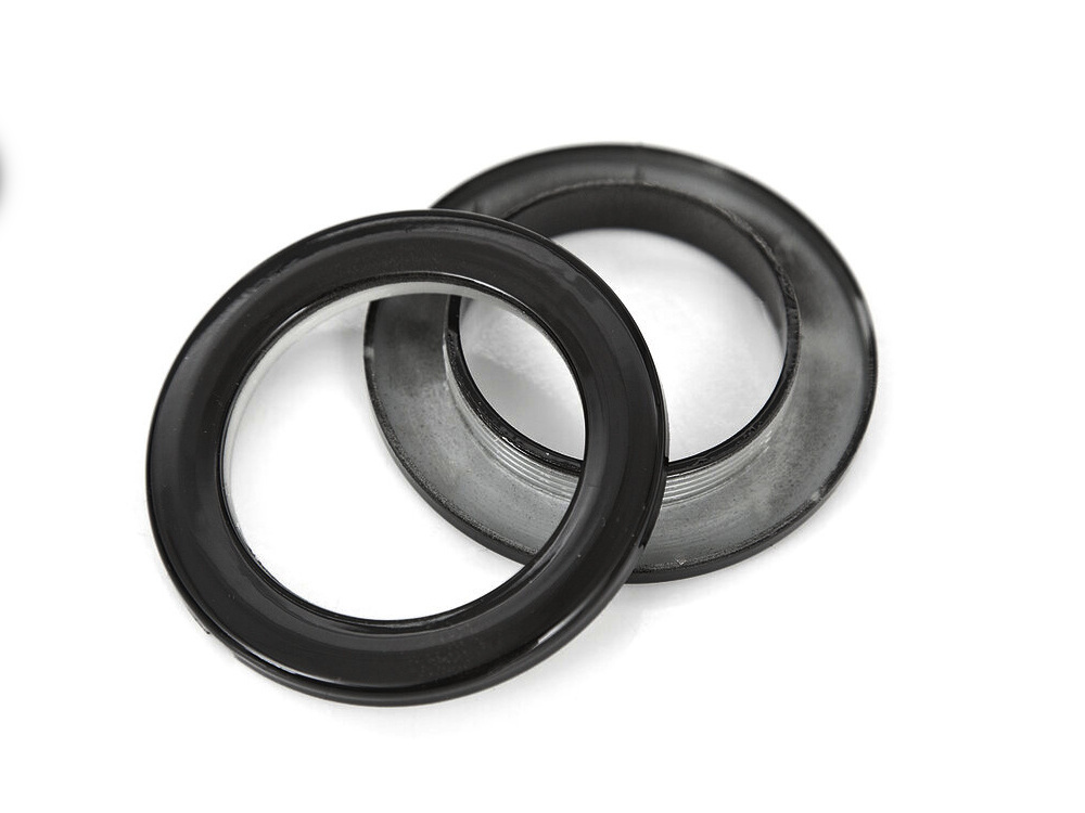 Krúžky na závesy 35 mm - čierne, 1 ks