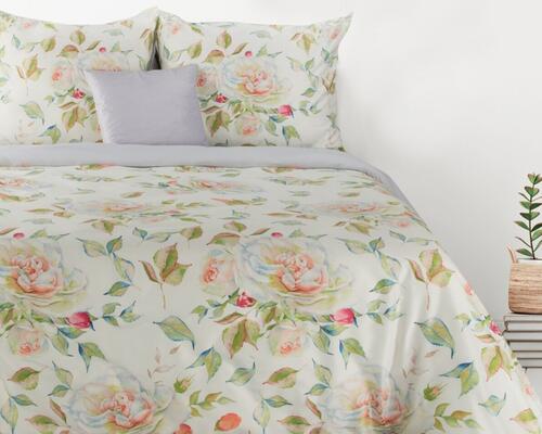 Obliečky na posteľ z mikrovlákna - Rosa, prikrývka 160 x 200 cm + vankúš 70 x 80 cm