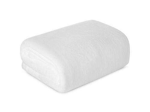 Jemná jednofarebná deka - Simple biela 150 x 200 cm