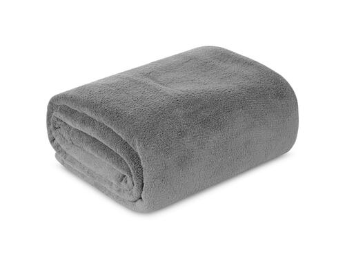 Jemná jednofarebná deka - Simple šedá 150 x 200 cm