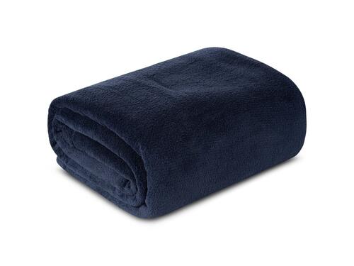 Jemná jednofarebná deka - Simple modrá 150 x 200 cm