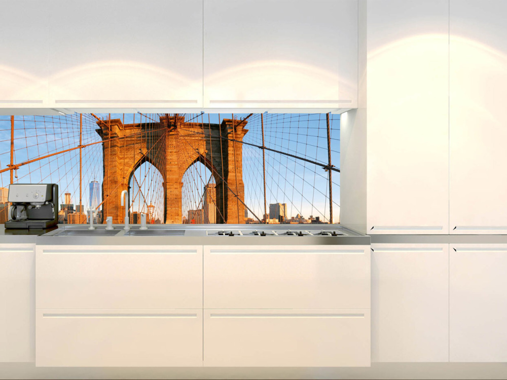 Fototapeta do kuchyne KI-180-116 Brooklyn Bridge 60 x 180 cm