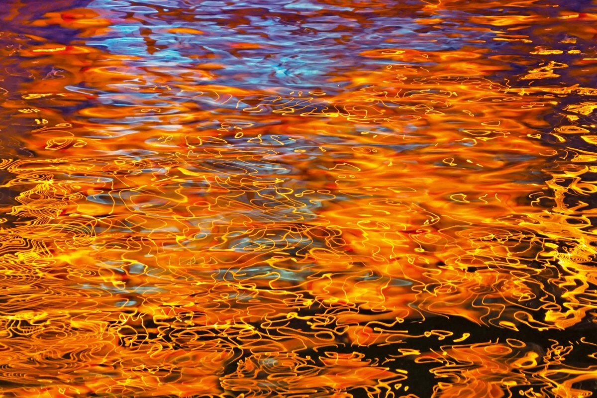 Fototapeta MS-5-2564 Odraz svetla vo vode 375 x 250 cm