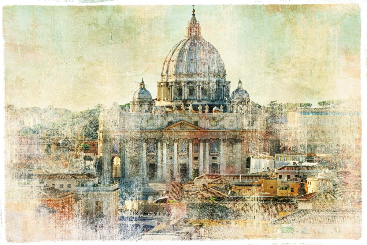 Fototapeta MS-5-2025 svätý Pietro, Vatikán 375 x 250 cm