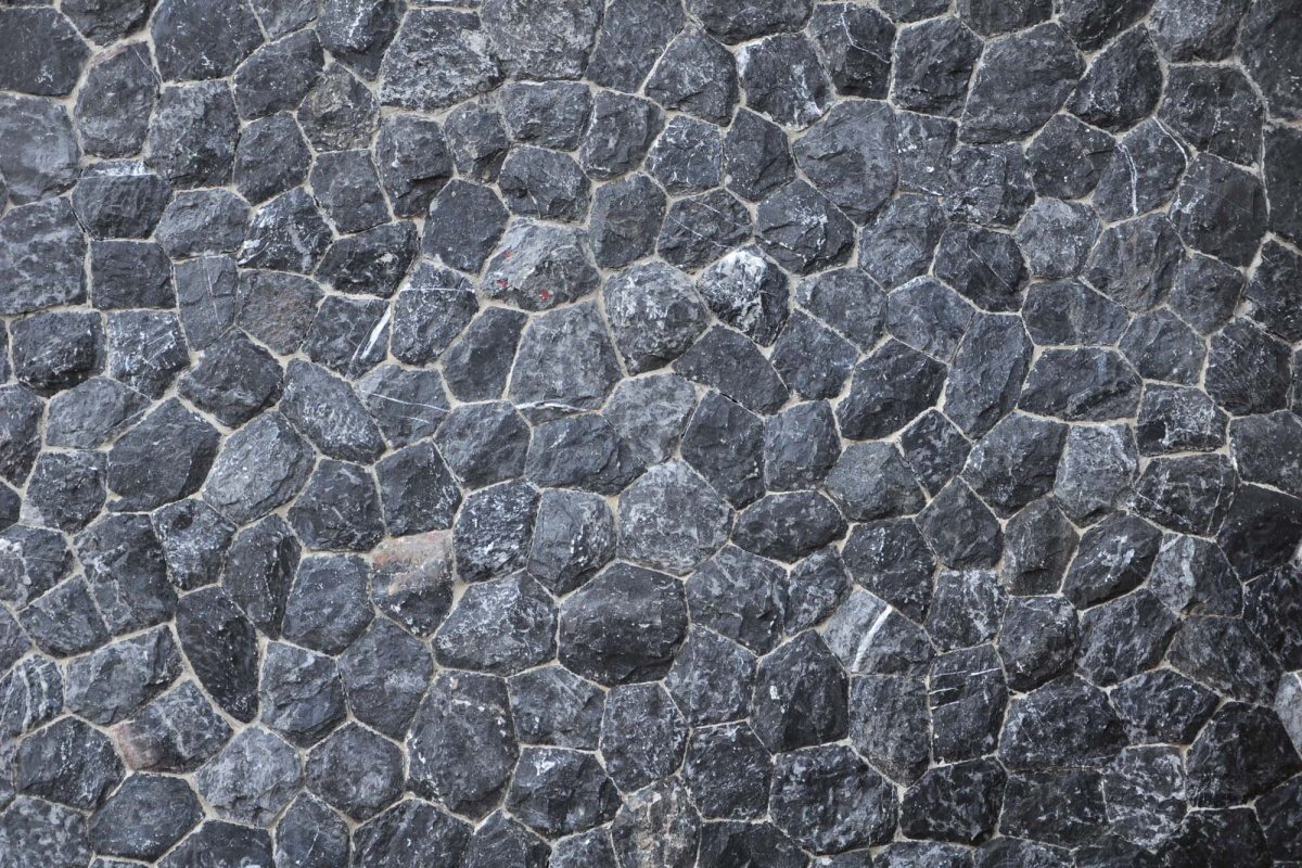 Fototapeta MS-5-2361 Textúra čierneho kameňa 375 x 250 cm