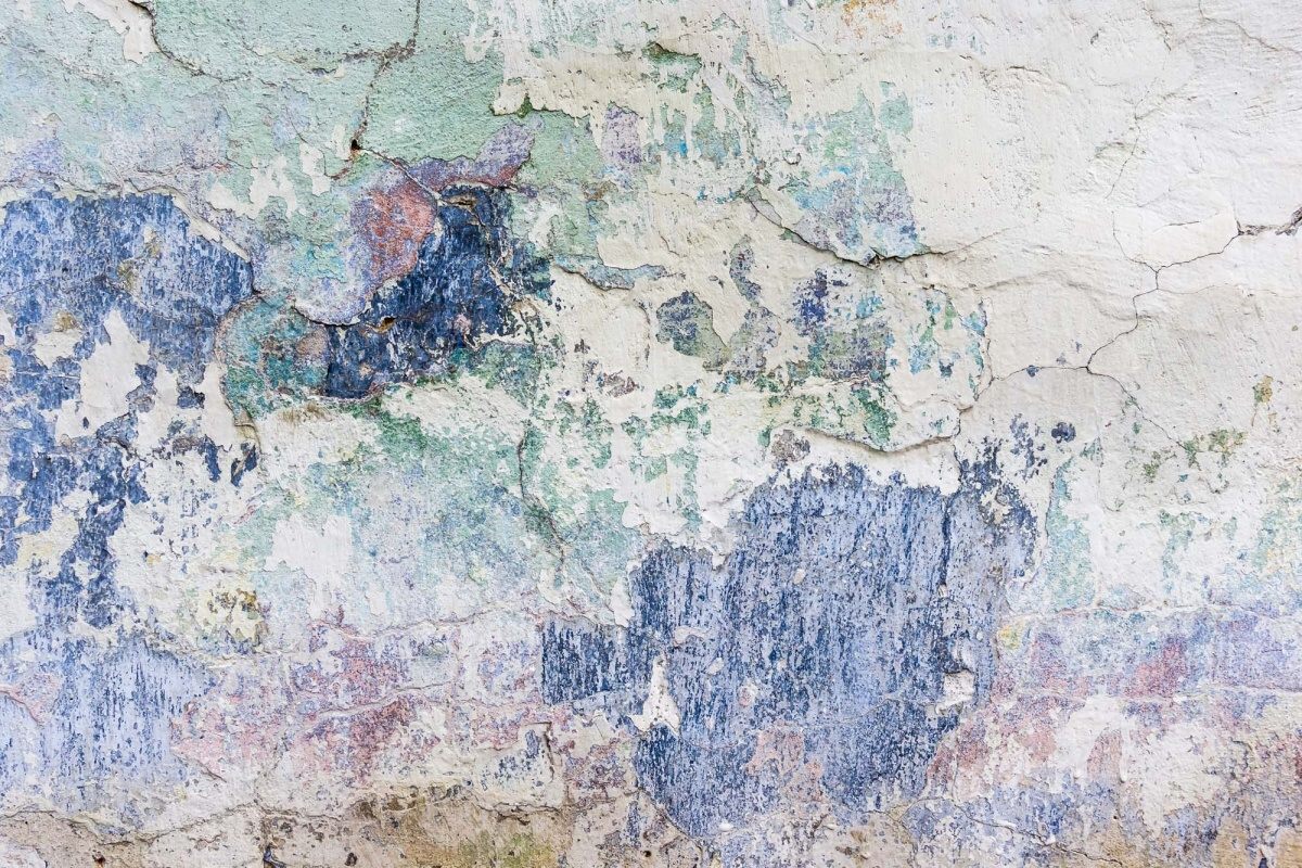 Fototapeta MS-5-2423 Modrá Grunge stena 375 x 250 cm