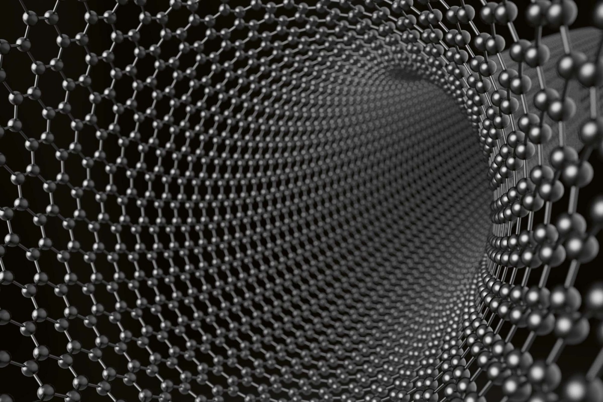 Fototapeta MS-5-2596 Štruktúra uhlíkových nanorúrok 375 x 250 cm