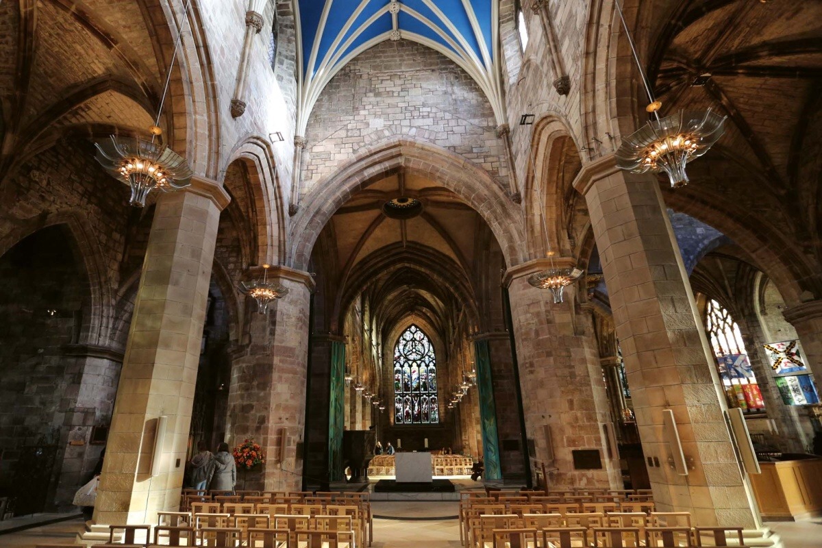 Fototapeta MS-5-0884 Katedrála svätého Gilesa v Edinburghu 375 x 250 cm