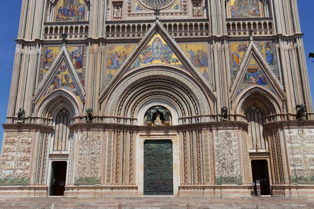Fototapeta MS-5-1105 Katedrála v Orviete 375 x 250 cm
